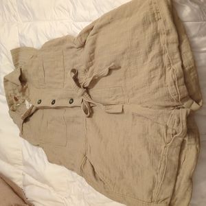 Free People cotton romper